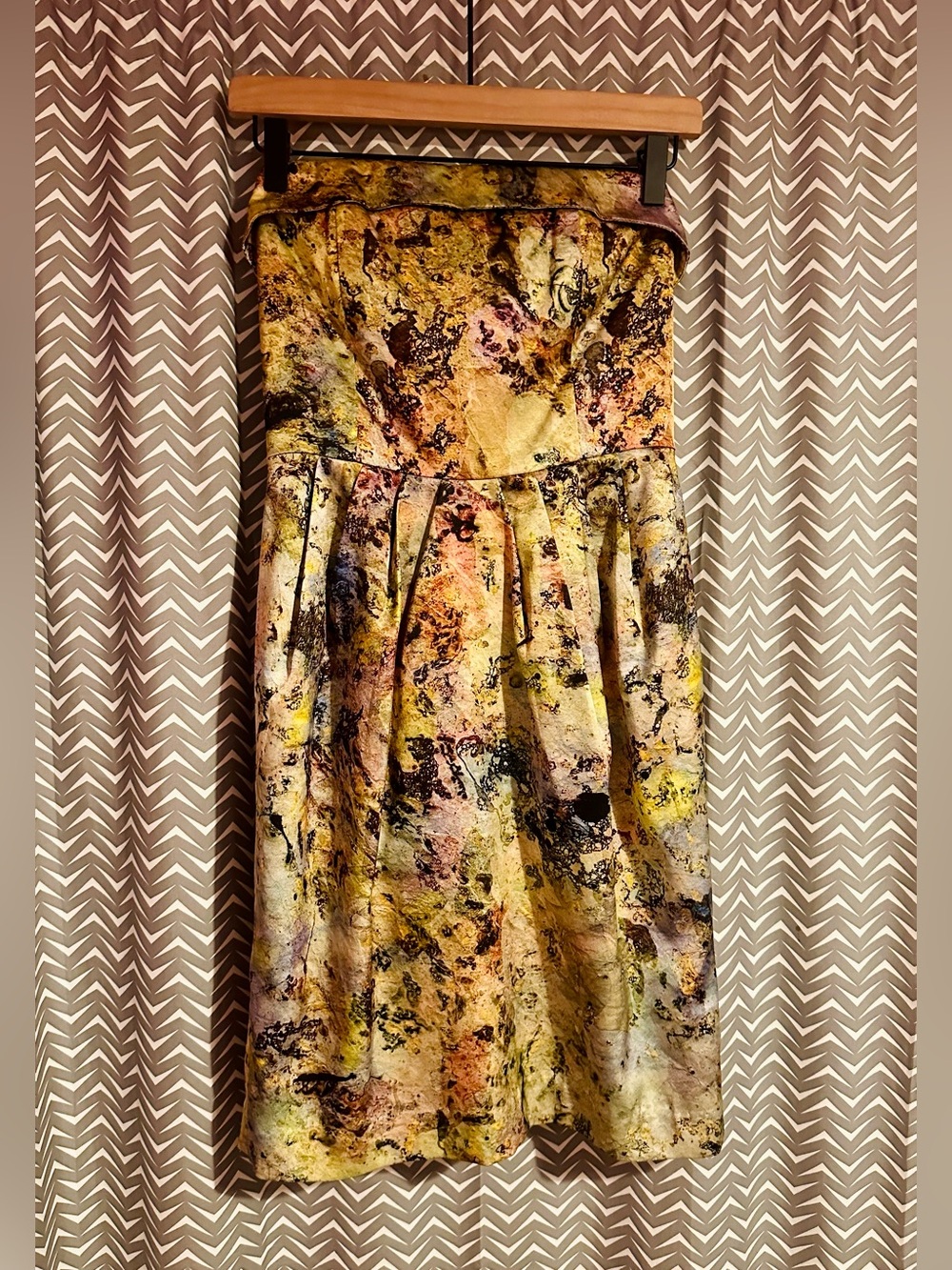 RARE Anthropologie | McGinn Knightsbridge strapless dress, size 4
